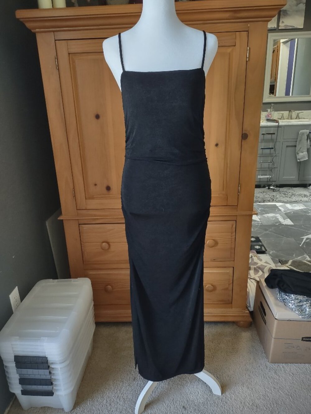 Forever 21 Knit Bodycon Maxi Dress